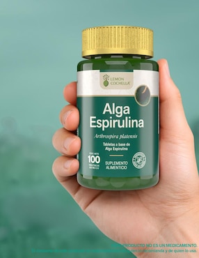 Alga espirulina Lemon Cochella de 100 tab
