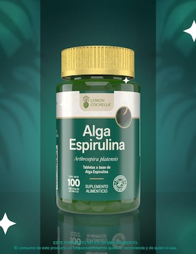 Alga espirulina Lemon Cochella de 100 tab