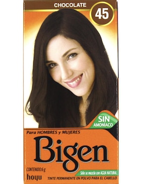 Tinte Para Cabello En Polvo Bigen Tinte Bigen En Polvo Tono 2.9 Castaño Obscuro Chocolate