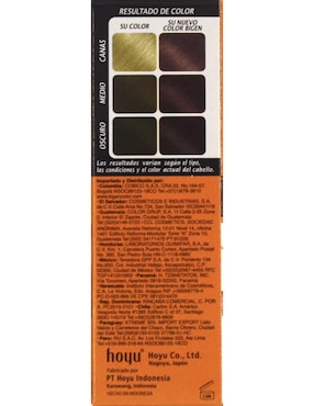 Tinte para cabello en polvo caoba oscuro No 37 Bigen tono 3.0 castaño obscuro