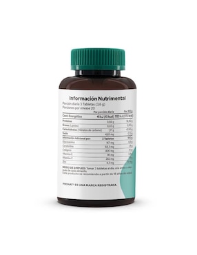 Suplemento G & E Complex Pronat Pronat con glucosamina de 60 tabletas