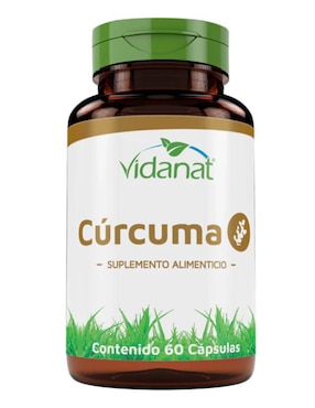 Cúrcuma Vidanat de 60 cápsulas