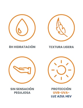 Protector solar FPS 50 crema solar Avène Gama Naranja 50 ml