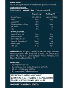 Set de suplementos alimenticios Dekós
