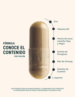 Mens Testo Suplemento con Fenogreco, Maca, Magnesio, L- arginina y vitaminas de 360 Cápsulas Life360+ para hombre