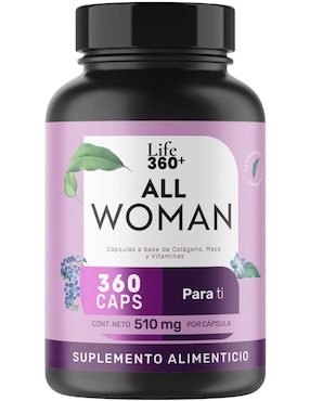 Life360+ All Woman Multi Vitamina Life360+ Cápsulas Para Mujer