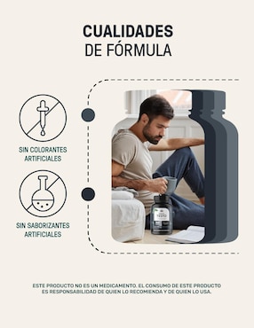 2 Pack Mens Testo Suplemento para Hombre con Fenogreco, Maca, Magnesio, L- arginina y vitaminas de 360 Cápsulas Life360+ de 2 pzas