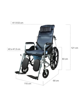 Silla de ruedas Nanofort mkz-sillareclinaneg
