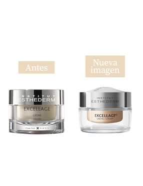 Crema facial recomendada para prevenir signos de la edad día y noche Esthederm Excellage para piel normal y seca