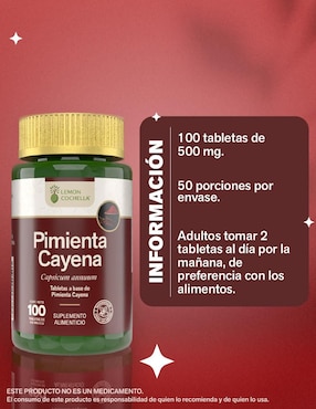 Pimienta cayena Lemon Cochella