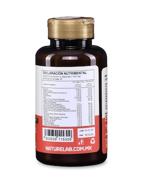 Suplemento alimenticio Nature'S Therapy de 120 cápsulas