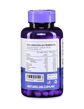 Suplemento alimenticio Nature'S Therapy de 120 cápsulas