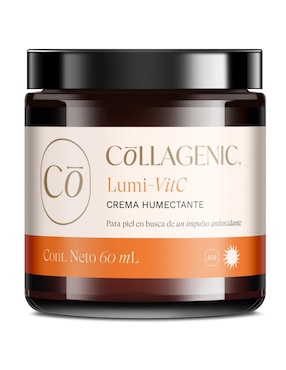 Crema facial recomendada para aclarar día y noche Collagenic todo tipo piel