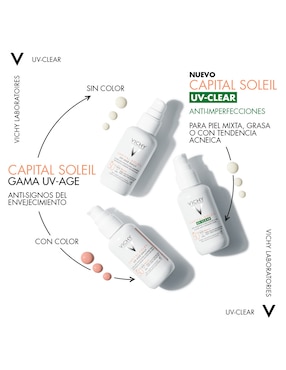 Protector solar FPS 50 Vichy Capital Soleil 50 ml
