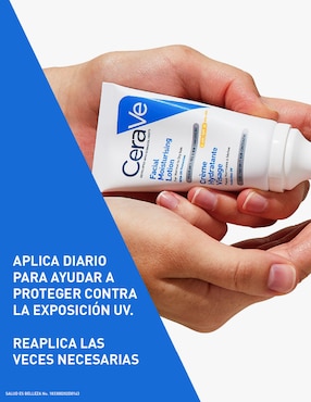 Crema facial recomendada para hidratar de día Cerave Hidratación para todo tipo piel