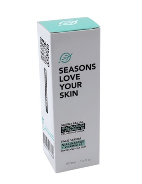 Sérum niacinamida Seasons de piel grasa