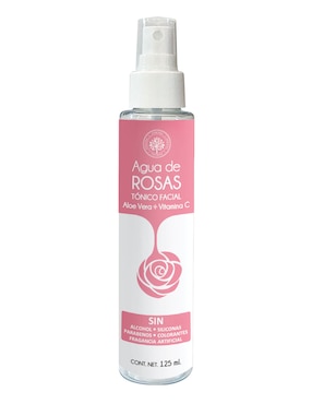 Tónico Facial Agua De Rosas Árbora