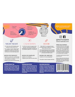 Set aceite esencial Nativa5 de lavanda 3 ml
