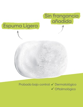 Limpiador facial espuma limpiadora hidratante y desmaquillante Aderma Biology para hidratar