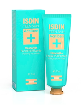 Mascarilla Facial Teen Skin Para Limpiar Isdin Acniben