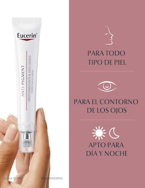 Crema para contorno de ojos recomendada para bolsas y ojeras día y noche Eucerin Anti-Pigment Anti-Ojeras Eucerin Anti Pigment todo tipo piel