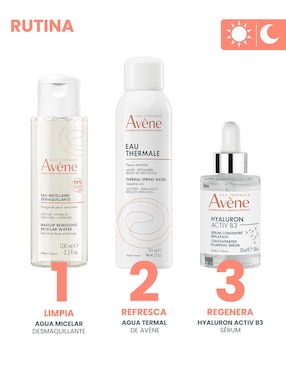 Limpiador facial Agua micelar desmaquillante, limpieza y cuidado para rostro, 100 ml Avène para desmaquillar