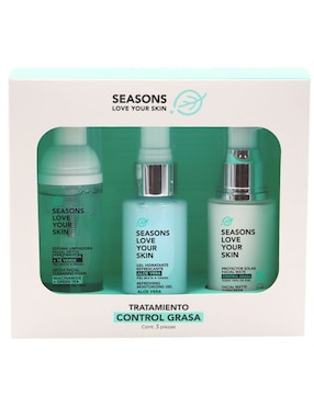 Kit tratamiento facial antiacné Seasons