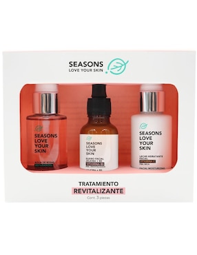 Kit tratamiento facial antiedad Seasons