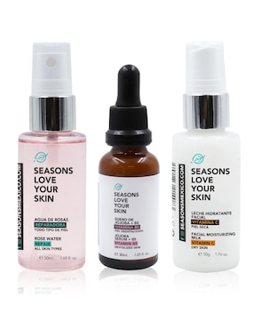 Kit tratamiento facial antiedad Seasons
