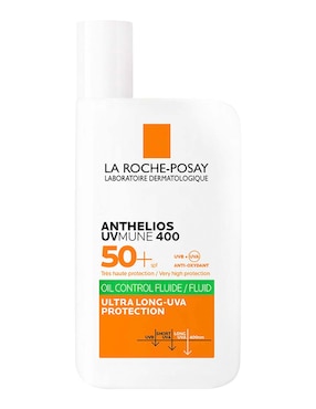 Protector solar FPS 50+ Anthelios Uvmune 400 Oil Control Fluido La Roche Posay 50 ml