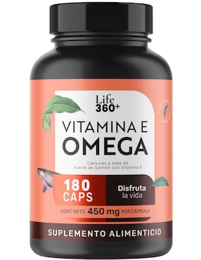 Life360+ Omega 3 Aceite De Salmón Oil Epa Dha