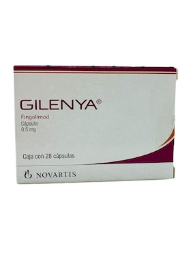 Gilenya 0.5 Mg Caja Con 28 Cápsulas