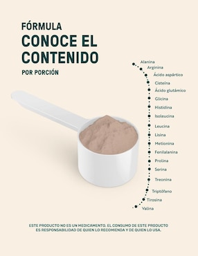Proteína Vegana de Soya | Scoop Dosificador incluído | Life 360+ Life360+ sabor chocolate