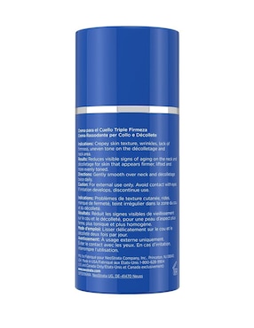 Crema para cuello y escote recomendada para prevenir signos de la edad día y noche Neostrata Firming para todo tipo piel
