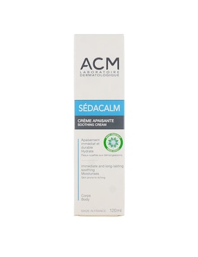 Crema para cuerpo recomendada para calmar la piel de día y noche Acm Sedacalm para todo tipo piel