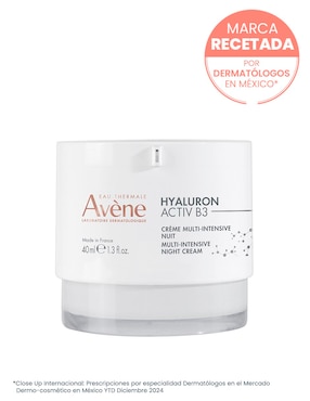 Crema facial recomendada para prevenir signos de la edad de uso en seco Hyaluron Activ B3 Avène para todo tipo de piel