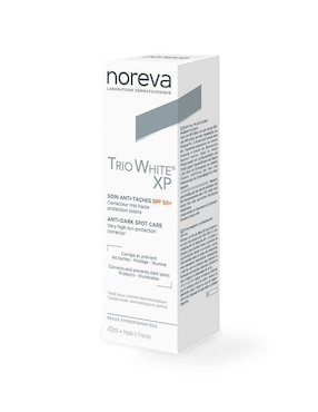 Crema facial recomendada para prevenir la aparición de manchas día Noreva Trio White Xp para todo tipo piel