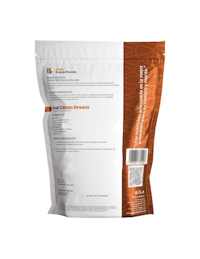 Cacao en Polvo Bulk Superfoods sabor cacao de 1 kg