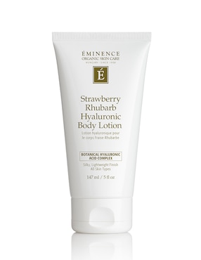 Crema Para Cuerpo Recomendada Para Calmar Y Aliviar La Piel De Día Y Noche Eminence Strawberry Rhubarb Hyaluronic 147 Ml