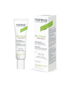 Crema facial recomendada para acné día y noche Noreva Actipur Expert Sensi (+) para piel grasa