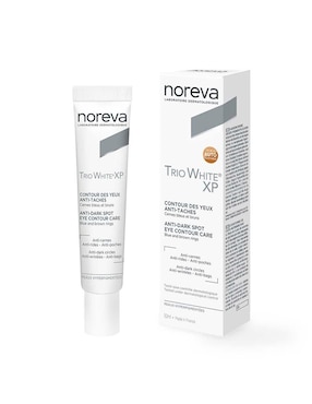 Crema para contorno de ojos recomendada para prevenir la aparición de manchas de día y noche Noreva Trio White Xp para todo tipo piel