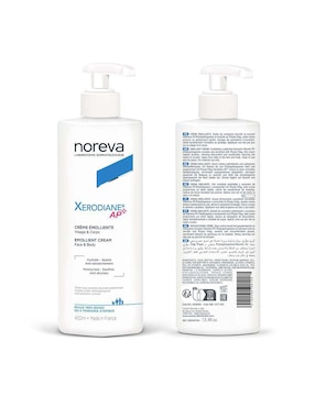 Crema para rostro y cuerpo recomendada para calmar y aliviar la piel día Noreva Xerodiane Ap+ para piel seca y sensible