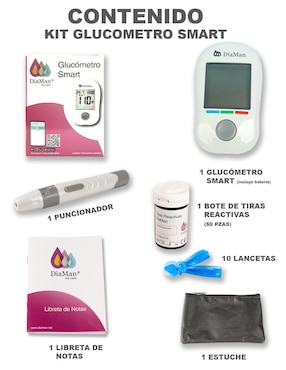 Glucómetro Diaman Smart