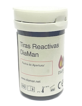 Tiras reactivas para glucosa Diaman