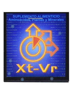 Xt-Vr Xtra Viril con l-arginina sabor natural 4 tabletas