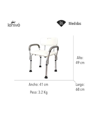 Silla para baño Lenivé BANO-SH