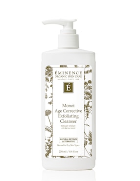 Limpiador facial Eminence monoi age corrective exfoliating cleanser 250 ml Eminence Firm skin para exfoliar