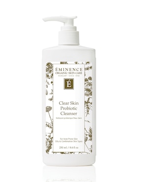 Limpiador facial Eminence clear skin probiotic cleanser 250 ml Eminence Clear skin para purificar