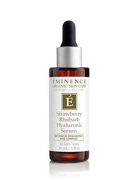 Serum Hidratante Facial Éminence Strawberry Rhubarb Hyaluronic Serum 30 Ml Todo Tipo Piel