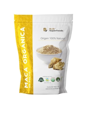 Suplemento Alimenticio Maca Organica 2lb Bulk Superfoods Sabor Maca 1 Kg